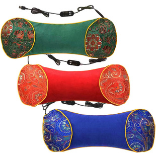 wormwood heating bone headrest usb multifunctional cervical health pillow wormwood wormwood leaf pillow neck pillow a generation of hair
