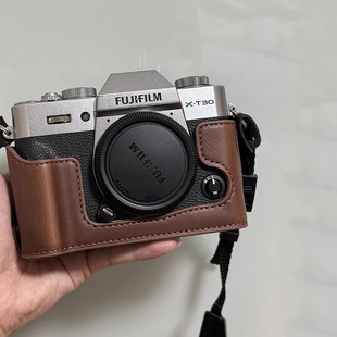 Fuji XT5 camera bag XT20 XT30 XA7 A5 E4 X100VI XT4 XS10 leather case base XS20