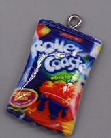 Resin creative simulation potato chips snack bag Jewelry pendant diy food play earrings necklace keychain hair accessories