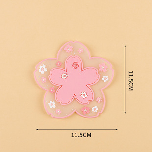 Sakura Silicon Silicon перегородка столовая анти-горячий коврик для домашней кухни