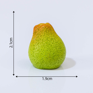 Micro landscape creative cute realistic fruit blind box food and play decoration accessories desktop mini crafts small ornaments