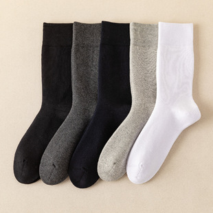 Socks men's winter plus velvet padded warm long tube cotton socks winter cotton men's mid-tube winter stockings manufacturers wholesale