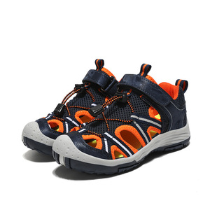 Children's Sandals 2024 New Style Baotou Sandals Big Boy's Shoes Non-slip Wear-resistant Beach Shoes Student Sandals