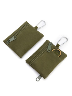 Cross-border Simple Camping Tactical Outdoor Mountain Climbing Fishing Change Coin Storage Zipper Card Bag Key Headset Wallet