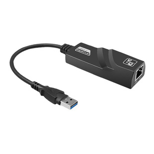 USB-гигабитная сетевая карта USB 3,0-сетевой порт RJ45 проводной внешний адаптер сетевого кабеля Ethernet без драйверов