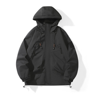 Mountain Outdoor Windproof Jacket Men's and Women's Waterproof Hiking Suit Riding Hiking Travel Jacket Jacket
