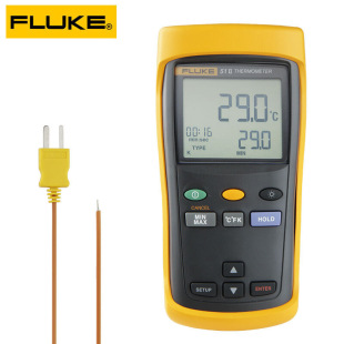 Fluke F53-IIB/F51-II контактный термометр двухканальный высокоточный термометр ручной термометр