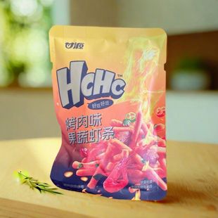 Ganyuan Hchc Shrimp Flavored Fruit and Vegetable Shrimp Crackers Turkey Spicy Barbecue Flavor Crispy Roasted Seeds and Nuts Snacks Packaged Puffed Snacks
