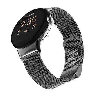 Для Google Pixel Watch металлический разъем Стальная Сетчатая Пряжка/Миланский магнитный ремешок