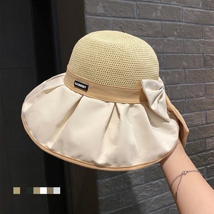 Vinyl Fashion New Breathable Women's Sun Protection Hat Women's Hat Summer Travel High-End Fisherman Hat Large