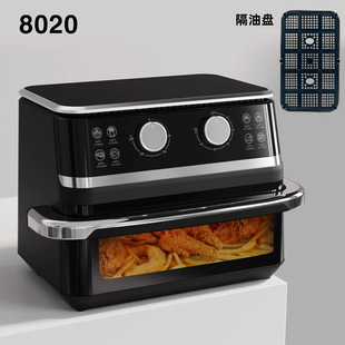 Air Fryer Household Visual Double Warehouse Large Capacity Electric Fryer Foreign Trade airfryer Non-turning Air Fryer Oven