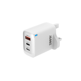 Новая частная модель трансграничный взрыв 1USB 2C Европа, США, Великобритания, зарядное устройство для мобильного телефона QC3.0 Многопорная зарядная головка