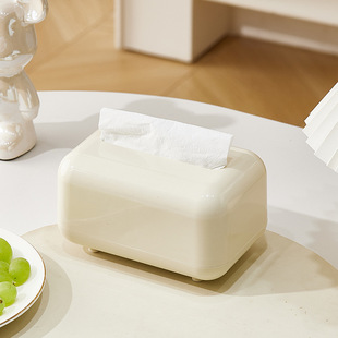 Desktop Tissue Box Paper Box Living Room Household High-end Creative Light Luxury Napkin Storage Coffee Table Paper Box Wholesale