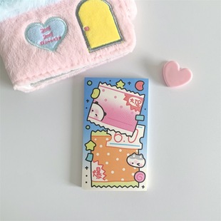 Original Cute 22 Simple Notes Ins Style Tearable Girl Student Notes High Color Value Decorative Notes