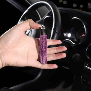 Diamond Lighter Women's Small Portable Sticker Inflatable Hot Drilling Lighter Creative Slim Ultra-thin Internet Celebrity Gift