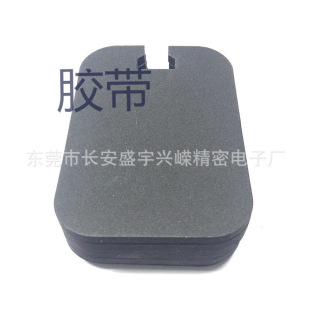 Manufacturer foam gasket processing black foam sheet shock-absorbing rubber pad