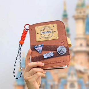Travel Loose-Leaf Felt Book, Customized High-Value Detachable Ledger Storage Travel Stamp Commemorative Notebook