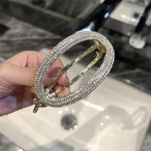 Light luxury ancient style hairpin back head temperament updo hair clip headdress Internet celebrity 2022 high-end clip female summer