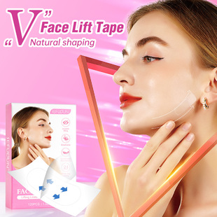 SEFUDUN Невидимый пластырь для подтяжки лица Маленький V Face Tight Lifting Уцветание Тонкая линия подтяжки подбородка 120 шт.