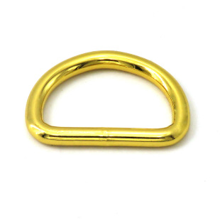 Zhenming KingMing spot metal d-buckle clothing bag hardware accessories pet traction rope semicircle D-ring