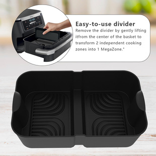 New cross-border air frying pan mat suitable for Ninja AF500 air frying pan mat silicone frying pan mat