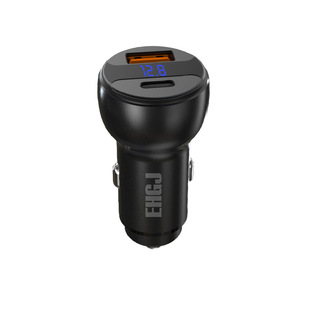 EHGJ car charger fast charge one drag two flash charge car cigarette lighter usb conversion plug car charger 60W