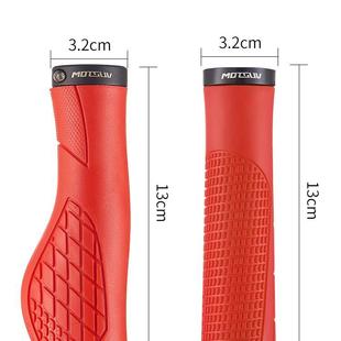 Mountain Bike Handle Cover TPR Rubber Grip Lock Non-slip Shock Absorbing Dead Flying Folding Bike Riding Bike Handshake