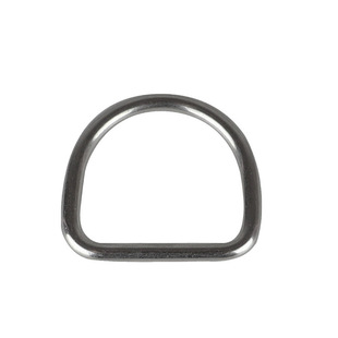 Stainless steel D-ring D-shaped buckle semi-circular bag hat DIY accessories lifting U-shaped connection buckle safety buckle