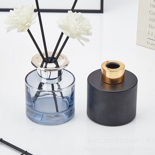 Прозрачная круглая бутылка для ароматерапии 50 ml100 ml застежка для винта Эфирное масло для ароматерапии для украшения высококачественная цветная бутылка для аромата