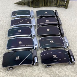 Zinc alloy solid automatic buckle belt waist slideway card pinch head brand Buckle Head manufacturers wholesale specials