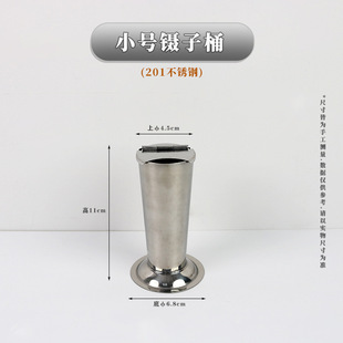 304 Stainless Steel Square Disinfection Plate Cotton Cylinder Waist Plate Bend Plate Tweezers Tube Dosemeter Change Plate with Cover Stainless Steel Square Plate