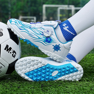 Cross-border foreign trade children's football shoes men's and women's sports football shoes broken nails primary school students indoor football training shoes
