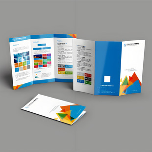 Print Flyer A4 Poster Custom Flyer Coated Paper Printing Album Design Instructions Folding Door Hanging Idol