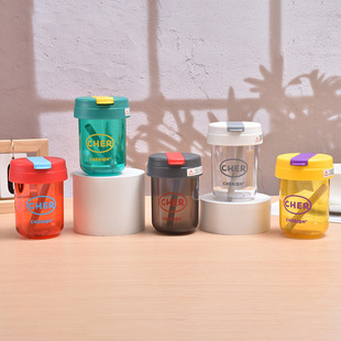 Mini Ton Ton Cup Children's Student Plastic Cup Portable Suction Cup Cute High-value Big Belly Cup Advertising Gift
