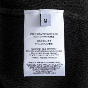 Fall/Winter 2024 Heavy Industry LEM Scarf One-piece Side Buttons Irregular Multi-wear Wool Knitted Cardigan Top