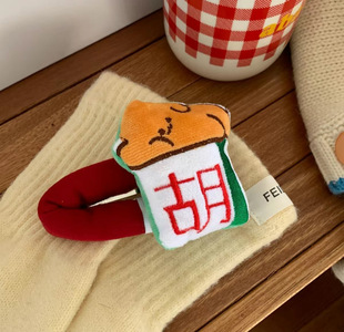 Cartoon Mahjong Hairpin for Girls - Cute and Quirky Side Hair Clip Accessories
