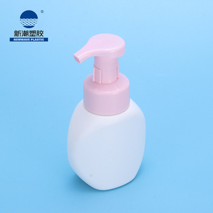Trendy Plastic Skin Care Packaging Materials 200ml Foaming Bottle Bath Bottle Facial Cleanser Bottle Source Manufacturer