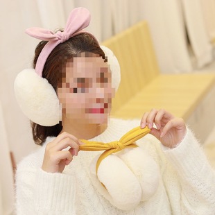 Earmuffs Women's Winter Korean Style Cute Warm Ear Protection Ear Cover Ear Cover Trendy Ear Cover Cartoon Student Cycling Men's Ear Cover
