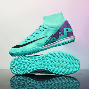 Cross-border World Cup Messi Thorn 15 Football Shoes Men's High-top Adult Competition Training Young Students sneaker Women