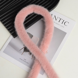 Wholesale Imitation Mink Wool Hat Strip Fur Garment Accessories Cheongsam Sleeve Collar Imitation Mink Wool Hat Strip