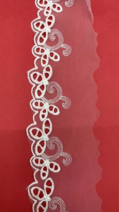 Japanese Lolita Flower Lace Accessories Embroidery Mesh Children's Clothing Women's Clothing Accessories Width 6cm