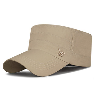 Spring and summer new sunshade sunscreen fashion quick-drying flat hat simple leisure outdoor travel fishing sun hat cross-border