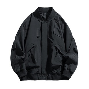 M-8XL Jacket Men's Spring and Autumn Fashionable Brand Men's Jacket Loose American Fashionable Casual Workwear Baseball Suit for Men