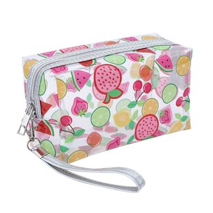 PVC cosmetic bag summer fruit beauty bag waterproof copyright figure portable transparent cosmetic bag