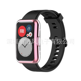 For Huawei watch fit watch case Huawei FIT SE all-inclusive electroplating tpu protective case TIA-B