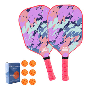 Пик мяч с мячом pickleball ракетка из углеродного волокна стекловолокна