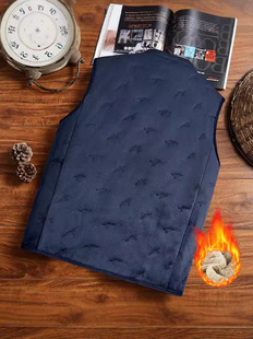 2024 winter new lamb cotton middle-aged and elderly vest warm double-sided velvet vest silver fox velvet fleece-lined fashion coat