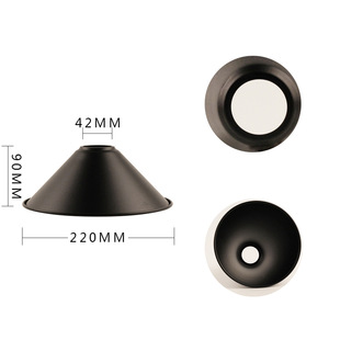 Cross-border e-commerce industrial wind wall lamp cover chandelier flying saucer hat lampshade aisle dining chandelier lamp replacement lampshade