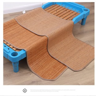 Summer student bamboo mat upper and lower bunk dormitory mat kindergarten mat carbonized bamboo mat double-sided thickened factory wholesale