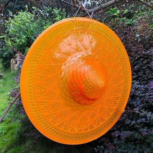 Agricultural Bucket Hat, Sunshade, Rainproof, Head-Mounted Work Sun Protection and Rainproof Hat, Fishing Hat, Plastic Bucket Hat, Bucket Hat